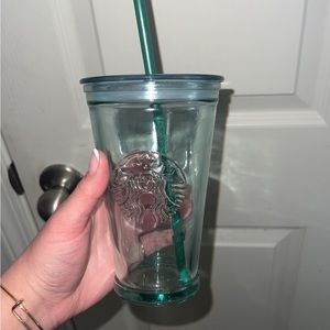 glass starbucks tumbler